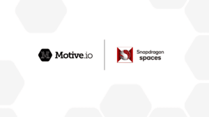 Motive.io and Snapdragon Spaces Logos